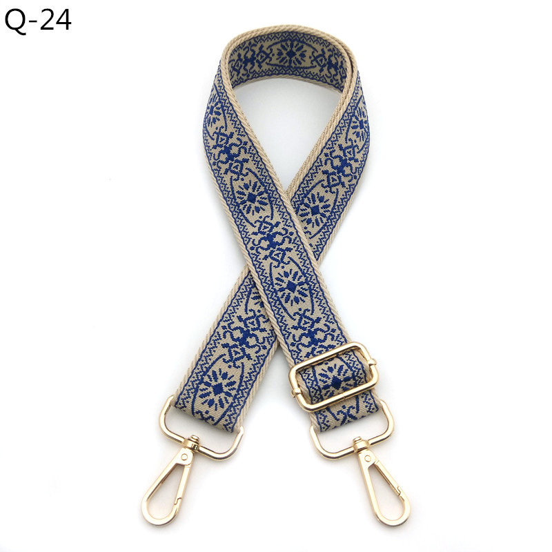 82g Weight Bag Strap Bag Accessories Type Spring Ring Trigger Clasp Closure Clasp Closure Type 1 Piece Quantity Casual, Daily Occasion Polyester Material Geometric Pattern Elegant, Ethnic Style Style 1 Piece Polyester Geometric Spring Ring Trigger Clasp Closure Bag Strap 27