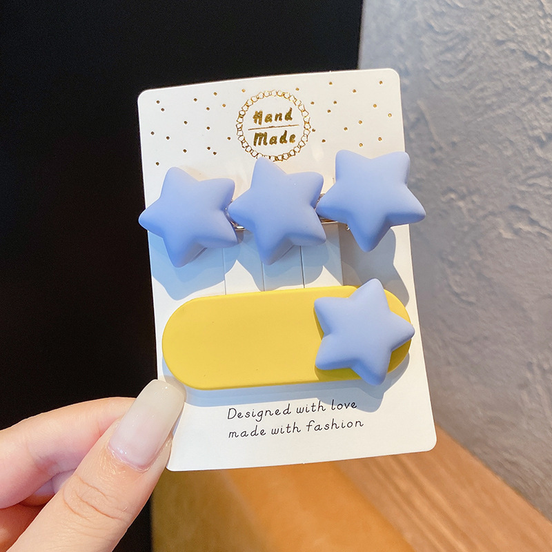 Horquilla de dopamina clip lateral femenino flequillo de sentido avanzado clip pequeño roto horquilla de moda clip lateral lindo clip bb clip tocado