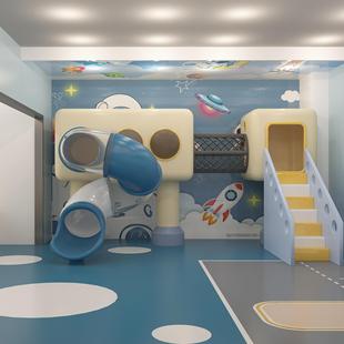 Indoor Large and Small Naughty Castle Children's Playground Playground Software Combination Slide Facilities Equipment Entertainment Ocean Ball