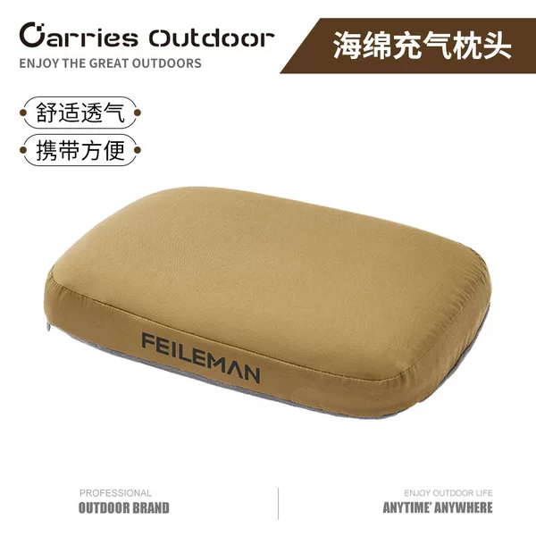 Outdoor Portable Neck Pillow Cross-Border Amazon Zero-Pressure Deep Sleep Cervical Pillow Memory Foam Pillow Slow Rebound Pillow Core