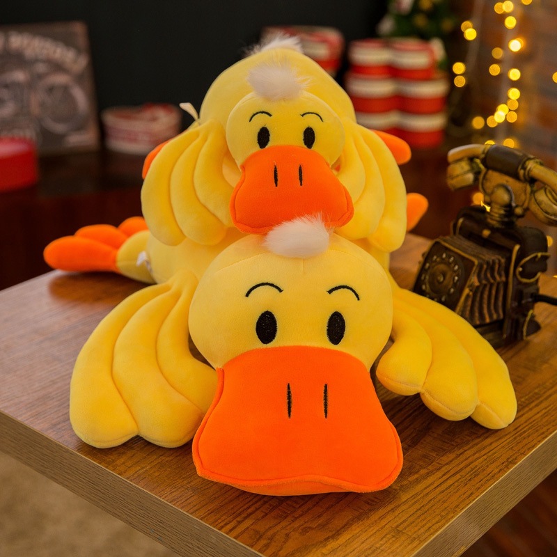 牛牛玩具趴款黄鸭 软_主图03