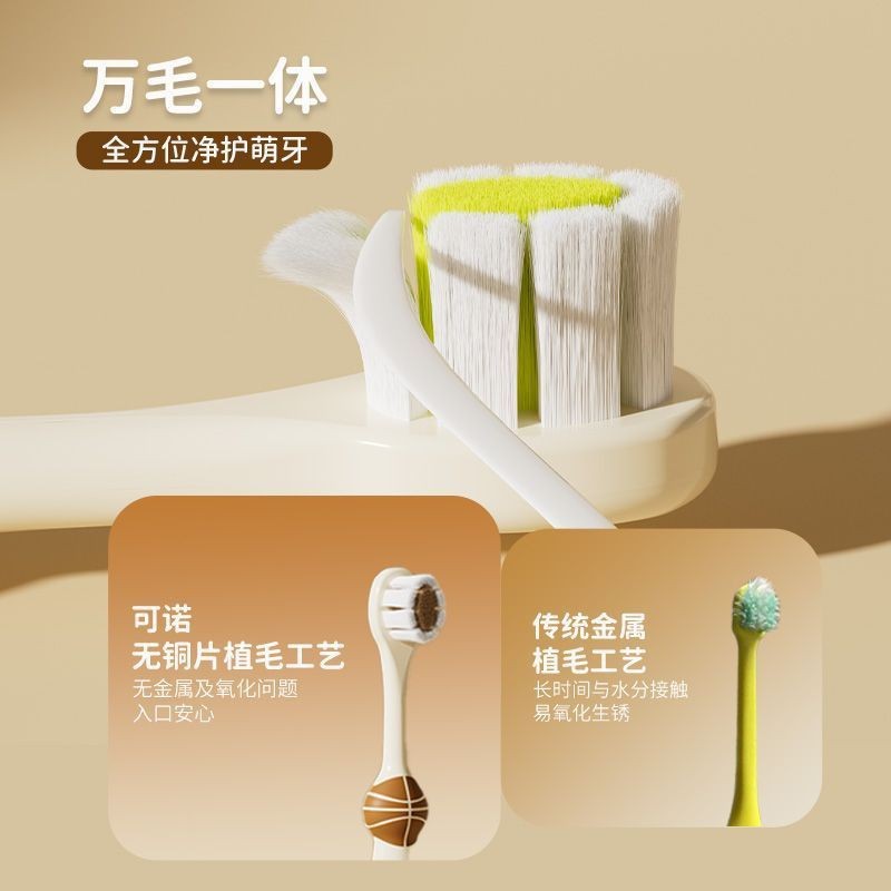 万毛儿童牙刷6到12岁软毛高级独立包装萌趣篮球婴童牙刷口腔清洁|undefined