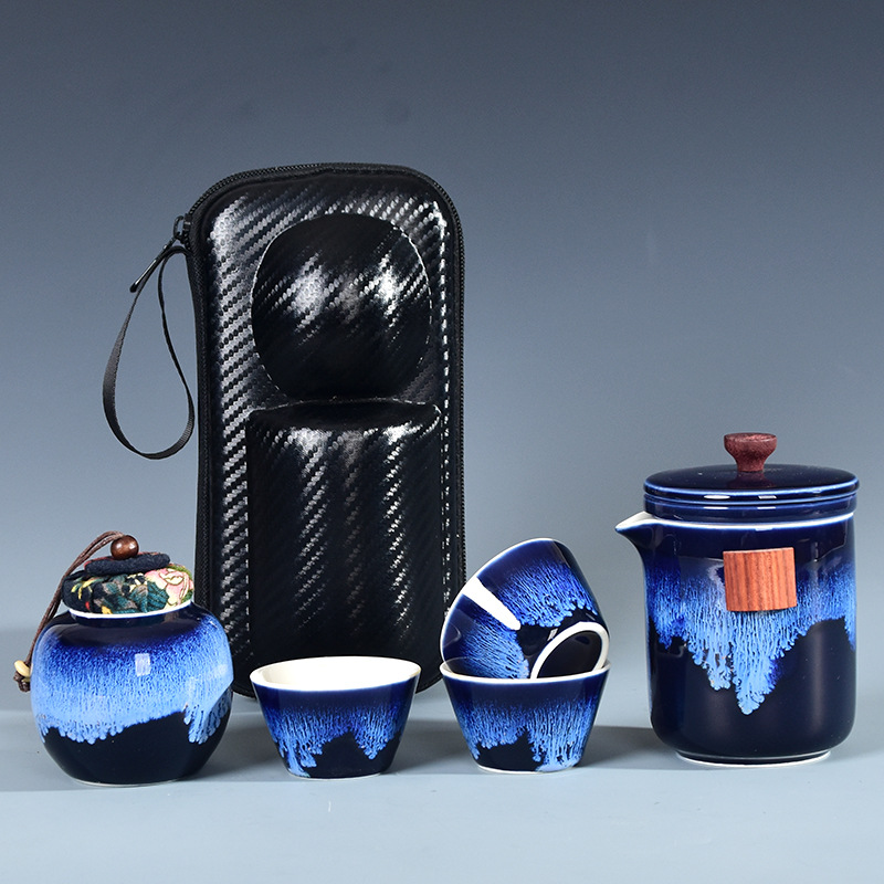 스타일 2: 질란 가마 변경 + 찻주전자 + 가방