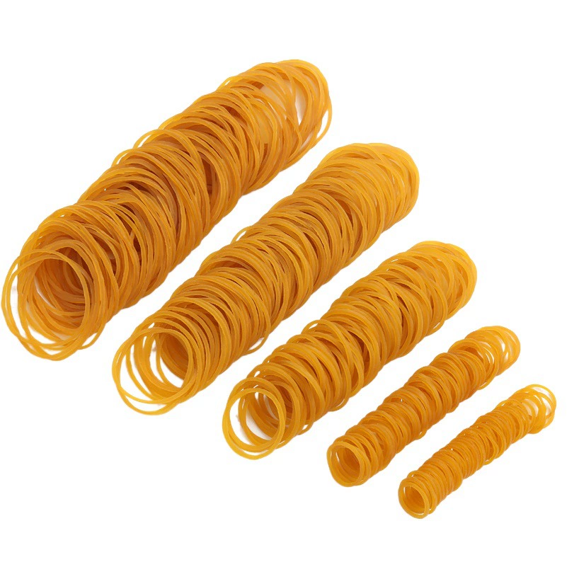 Высокая эластичная прочная желтая Резинка промышленных воловьей кожи группа Одноразовые Резиновые кольца ИУ производителей резиновое кольцо оптом