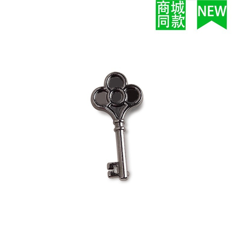 クロスボーダー卸売新しいクロックスアクセサリー靴バックル金属レターチェーン適応クロス靴花 DIY アクセサリー|undefined