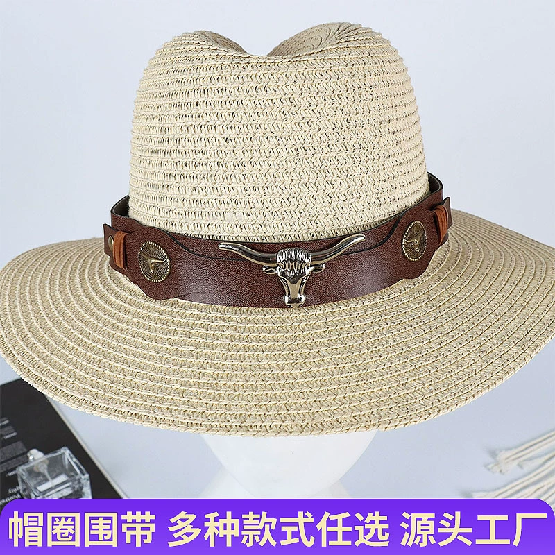 Металлическая пряжка с тиснением в этническом стиле для ковбойских и фраковых шляп, аксессуары для рукоделия, ремни, производство Иу, индивидуальный заказ