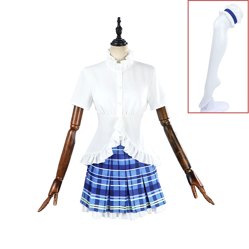 Lovelive косплей, одежда Aqours, сценический костюм «Navy Awakening», женский косплей для выступлений, двумерный стиль