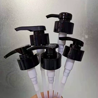厂家直销化妆品包装加工乳液泵塑料泵喷雾泵38/410光面有纹38/400