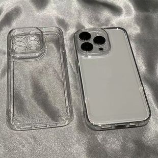 Transparent space shell high permeability for Huawei p70 mobile phone case mate70/mate60pro protective case glory 200