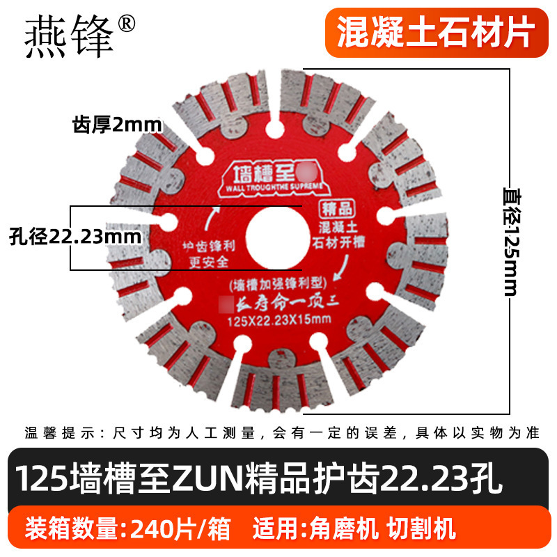 壁溝切断片水電気工用ダイヤモンド鋸刃コンクリート切断片壁床面溝入れ鋸刃メーカー|undefined