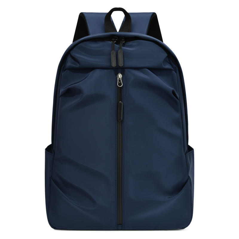 Cross-Border Backpack Men's Casual Large-Capacity Backpack Outdoor Double Back Printed Logo Computer Bag Travel Student School Bag