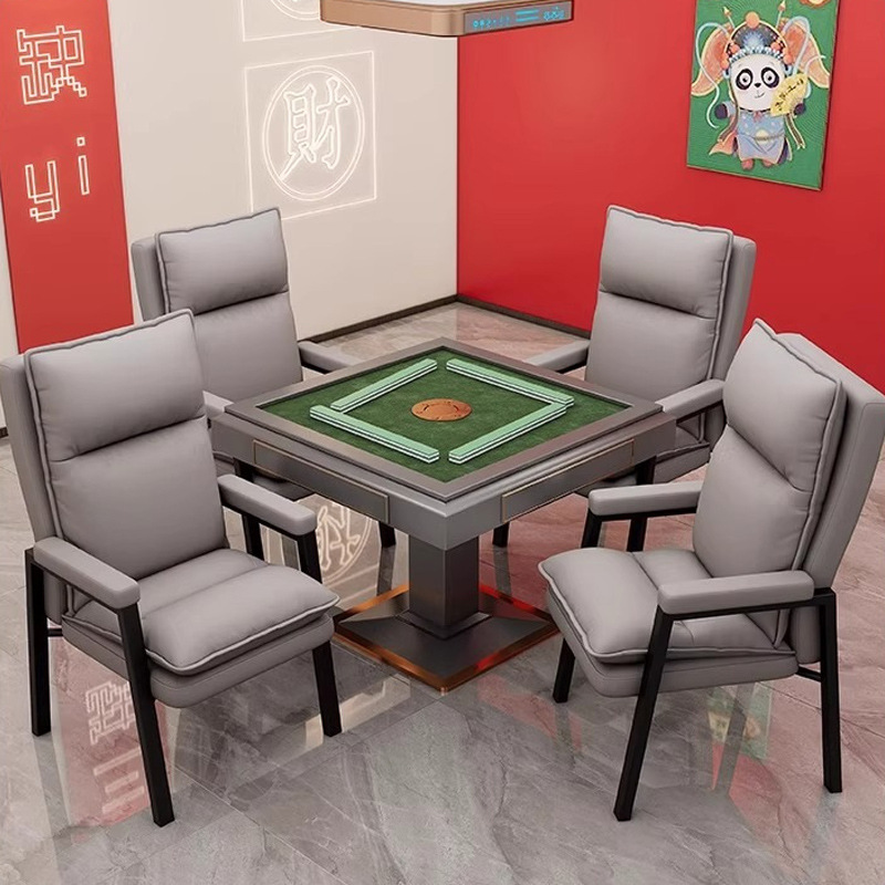 체스 및 카드 룸용 특수 마작 의자, 간단한 고급 등받이 의자, 찻집 회의실, 사무실, 편안한 컴퓨터 의자