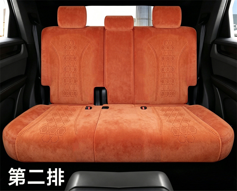 New Model Byd Tang Dmi Ev Seven-Seater Breathable Rams Saddle Cushion Car Seat Cover for Special Vehicles