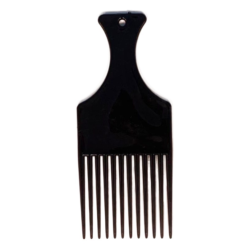 Venta al por mayor directa de fábrica pequeño tenedor peine insertar peine de boxeo peine Comercio exterior peluquería cabeza de aceite de plástico peine
