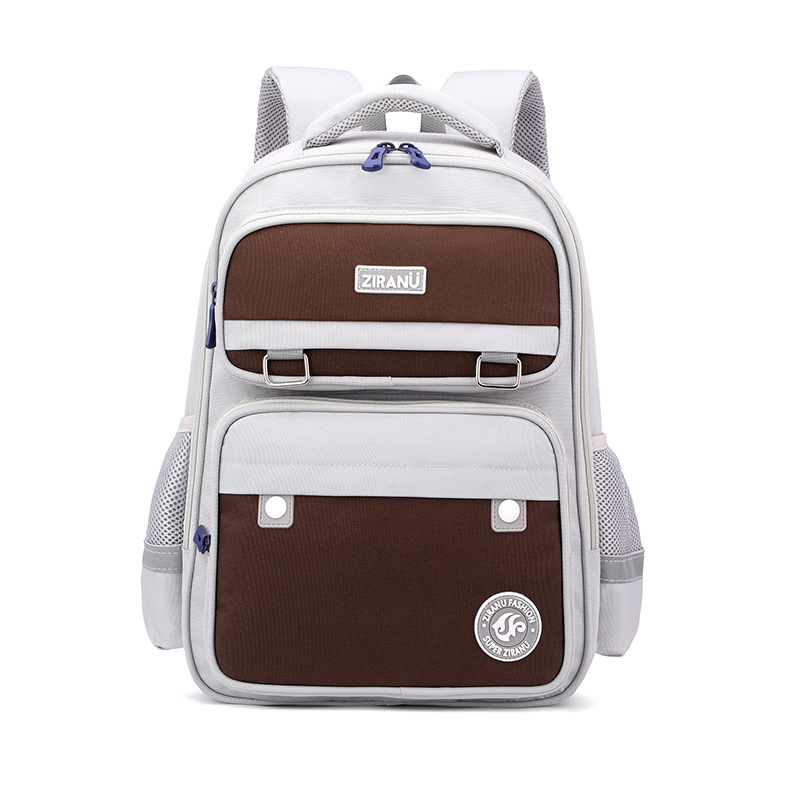 Nueva protección de la columna vertebral de grado 1-3-6 y reducción de carga, mochilas escolares para niños y niñas, estudiantes de primaria, mochila escolar de estilo británico