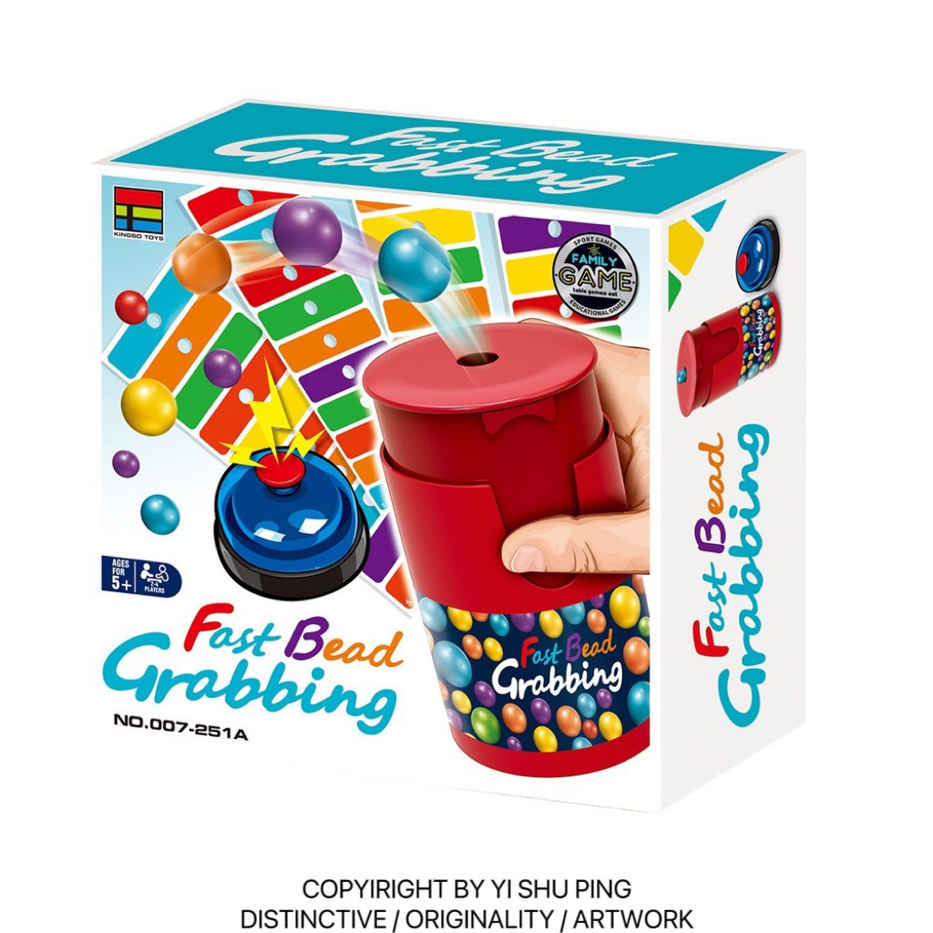 Yishu* Bingo Manual Lucky Lottery Machine Desktop Party Family Interactive Game Kidsren's Educational Table Play