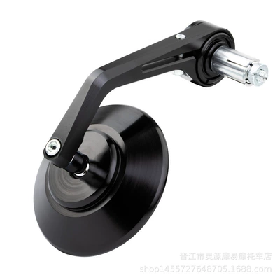 22MM All Aluminum Round — Motorcycle rearview mirror