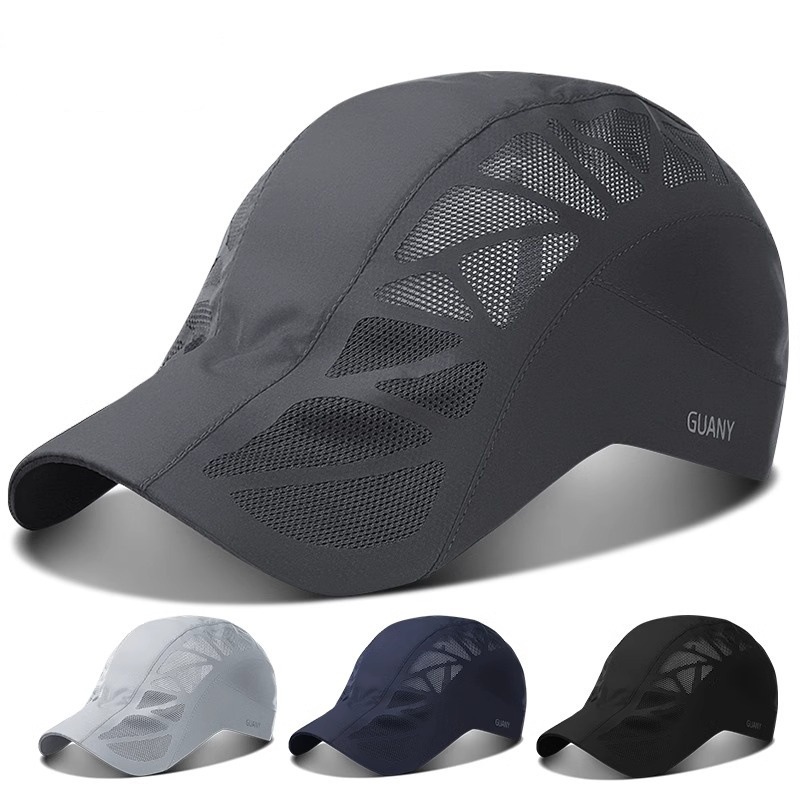 Summer quick dry hat solar-powered