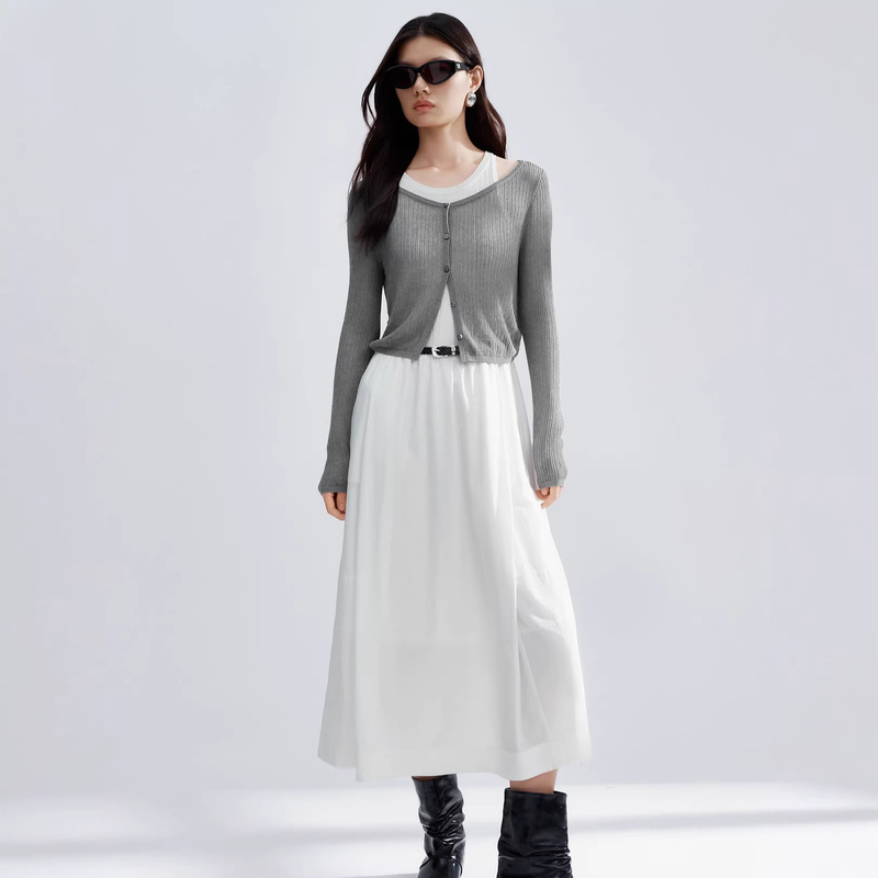 Domestic Niaojia 2026 Summer New Women's Clothing Commuter Dress Set Simple Two-Piece Set A1Fag2237