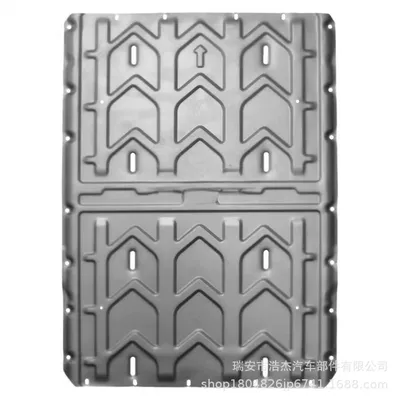 Installation, Wear-Resistant and Impact-Resistant, Underbody protection plate/engine baffle - aluminum-magnesium-alloy-dark-gold-yuan-pro-battery