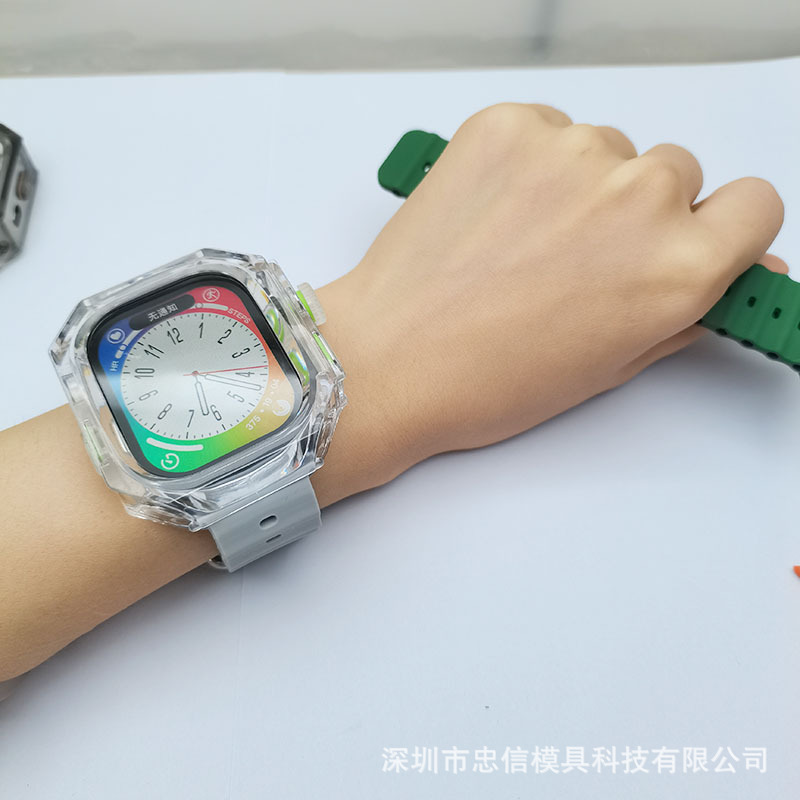 Aplicable a Apple watc8 ultra 8se reloj protector Shell-caja de reloj popular con embalaje