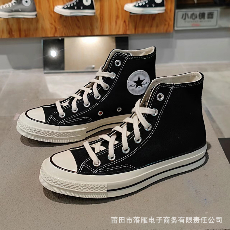 【Exclusively for Overseas】1970S Classic Sneakers for Women, Qiangjiawei Canvas Shoes for Men, Chuck 70 Putian Shoes, Trendy