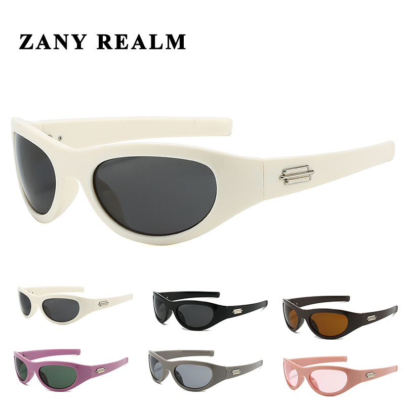 2024 nueva tecnología futurista viento deportes al aire libre gafas de sol anti-ultravioleta y2k diadema gafas de sol de ciclismo transfronterizo