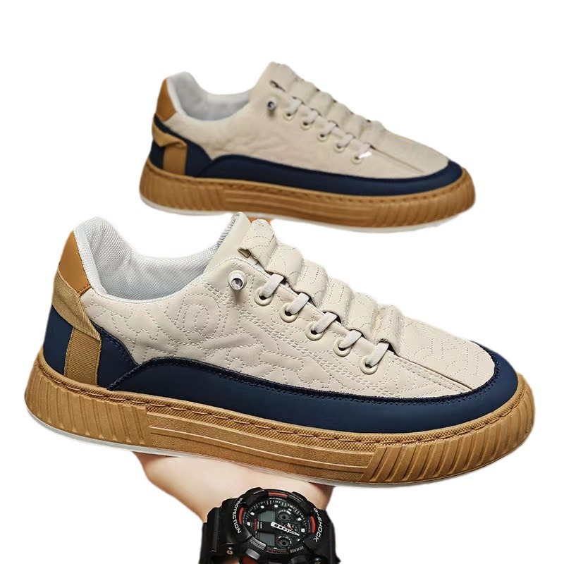 Step on Herbst 2024 Neue Jugendsportschuhe für Herren mit dicker Sohle, rutschfest, vielseitig einsetzbar, für Arbeit und Freizeit_voghion.com