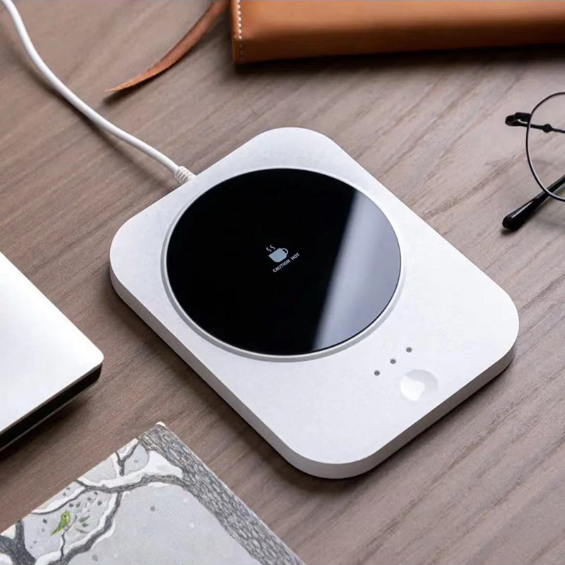 Cross-border new intelligent constant temperature coaster three-speed temperature adjustment USB plug electric heating insulation warm coaster gift wholesale Cross-border new intelligent constant temperature coaster three-speed temperature adjustment USB plug electric heating insulation warm coaster gift wholesale