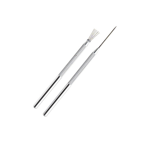 Seven needles, detail needles, 2-piece set, aluminum brush, clay tools, clay soft clay, auxiliary modeling and sculpture tools