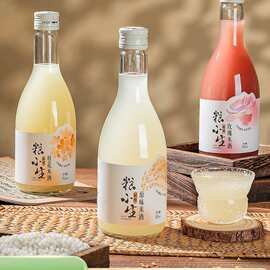 正宗米酒桑葚玫瑰桂花原米酿微醺小瓶女士米酒甜米露酒果酒低6度
