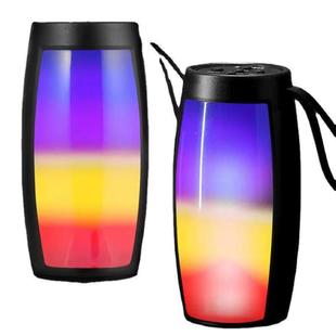 Cross-border QZS1202 colorful LED light wireless plug-in card Bluetooth portable small audio source factory direct supply speaker