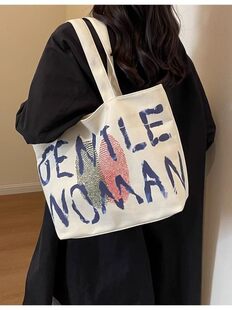 One-shoulder bag, trend shopping bag, internet celebrity