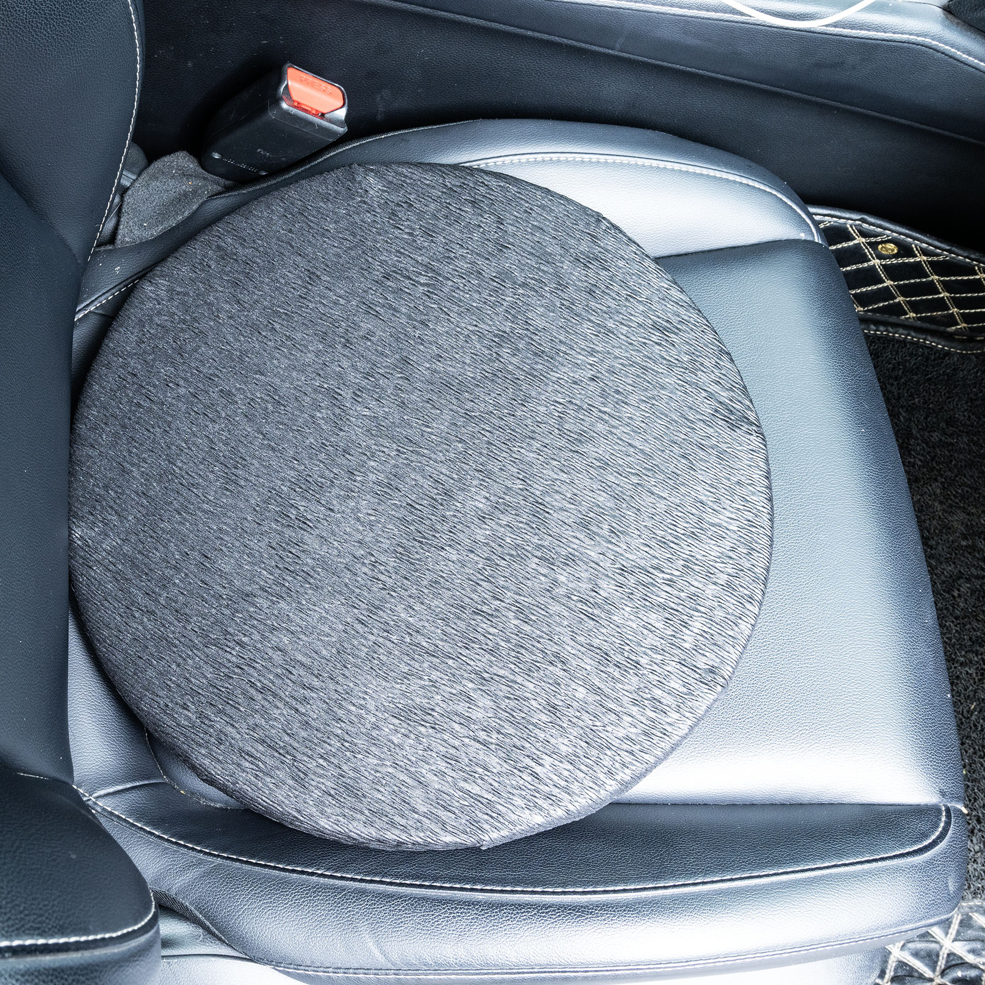 360 Degree Sponge Rotating Seat Cushion Home Office Stool Chair Cushion Thickened Non-Damping Car Rotating Cushion