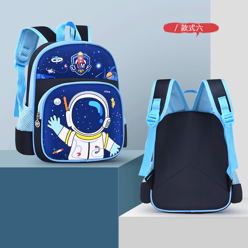 UIME kindergarten niños y niñas 3 años de edad almohadilla de hombro alivio de Carga Protección de la columna vertebral LOGO mochila para niños mochila de dibujos animados lindo en stock