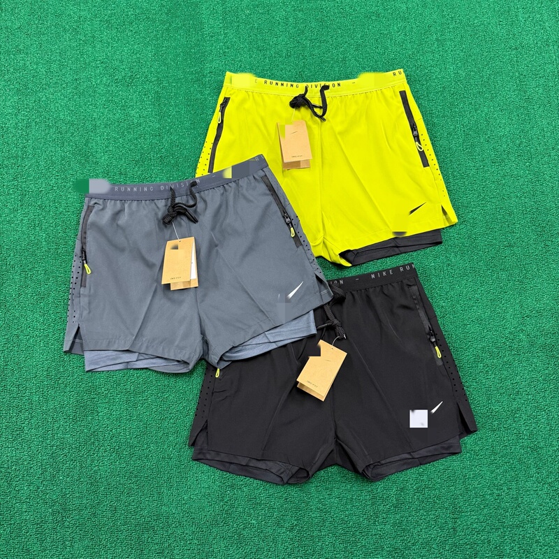 Summer New Men's Quick-Drying Breathable Running Shorts Fake Two-Piece Loose Sports Fitness Marathon Shorts Summer New Men's Quick-Drying Breathable Running Shorts Fake Two-Piece Loose Sports Fitness Marathon Shorts
