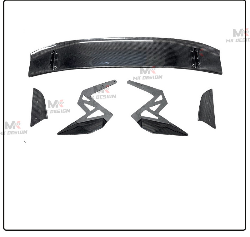 Suitable for Honda Civic FK7 FK8 modified carbon fiber SP style large rear spoiler