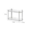 Transparent white layer