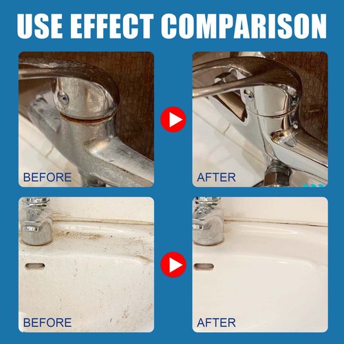 Jue Fish 浴室清洁剂 不锈钢洗手盆去污淋浴房玻璃浴缸水垢清洁剂