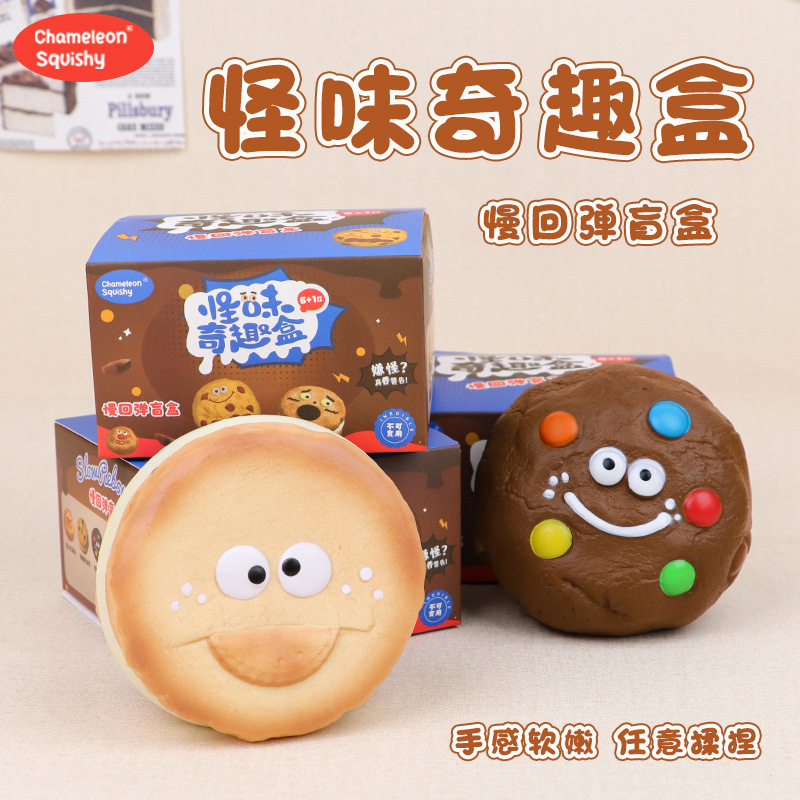 Cs Slow Rebound Quirky Flavor Blind Box Soft and Squishy Finger-Sucking Pu Ultra Slow Rebound Squishy