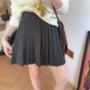 高腰秋冬百褶女春半身裙