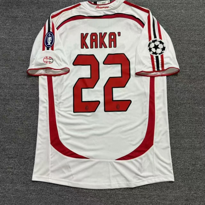 adidas x AC Milan Retro 2006/07 Away Kaka #22 Jersey White