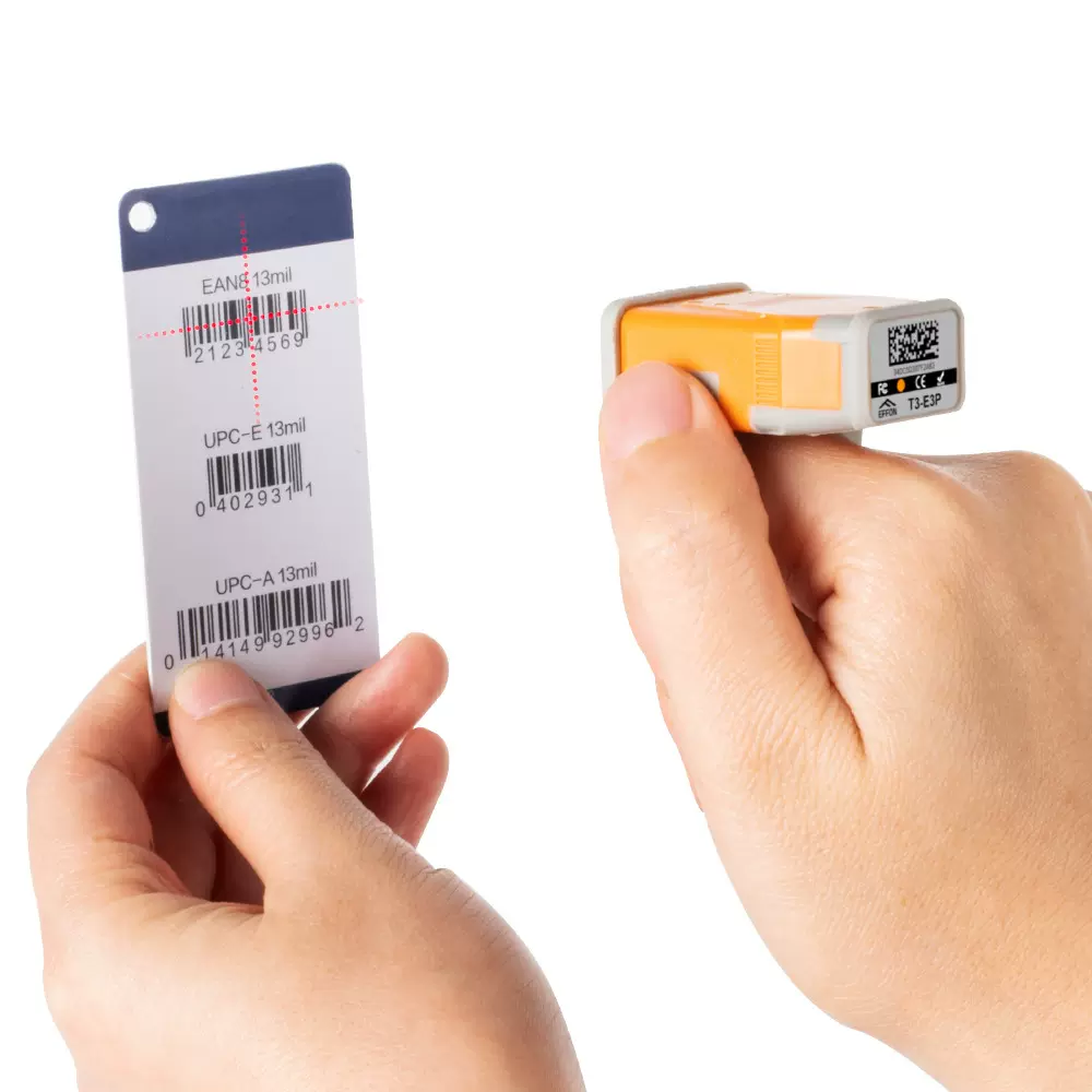 T3指环条码扫描器无线蓝牙2D扫描枪快递物流出入库扫描跨境热卖