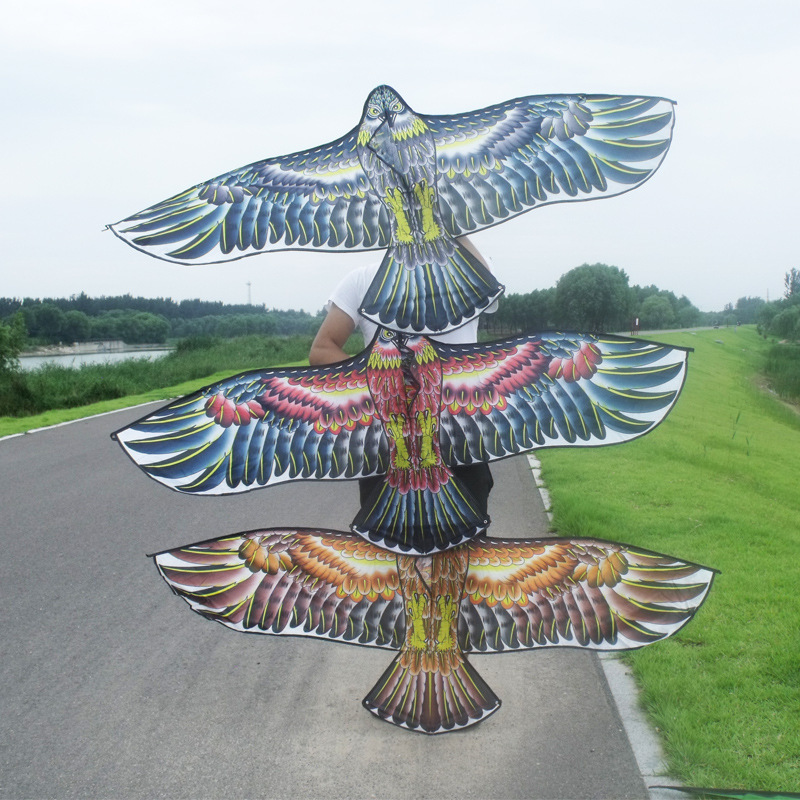 メーカー维坊凧田園タカ鳥駆除鳥凧1.8メートル2メートル明るい布熱印アニメ凧|undefined