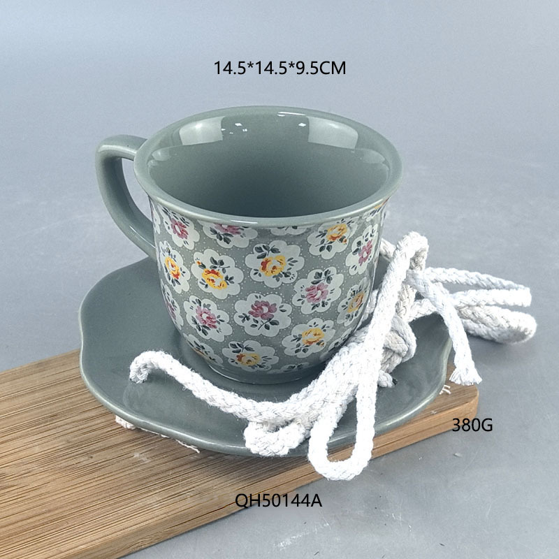 Inventario transfronterizo creativo de cerámica taza de pájaros de cerámica artesanía jardín ornamentos alimentadores de pájaros patio