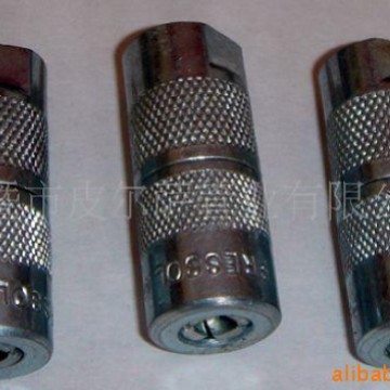 锁钳式高压黄油嘴平头气动黄油枪黄油枪头进口黄油枪嘴头配件大全