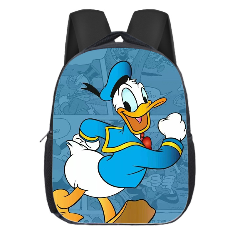 Mochila escolar popular de Mickey para niños, mochila de jardín de infantes, dibujos animados, linda, versátil, para estudiantes de primaria, mochila de gran capacidad, ligera