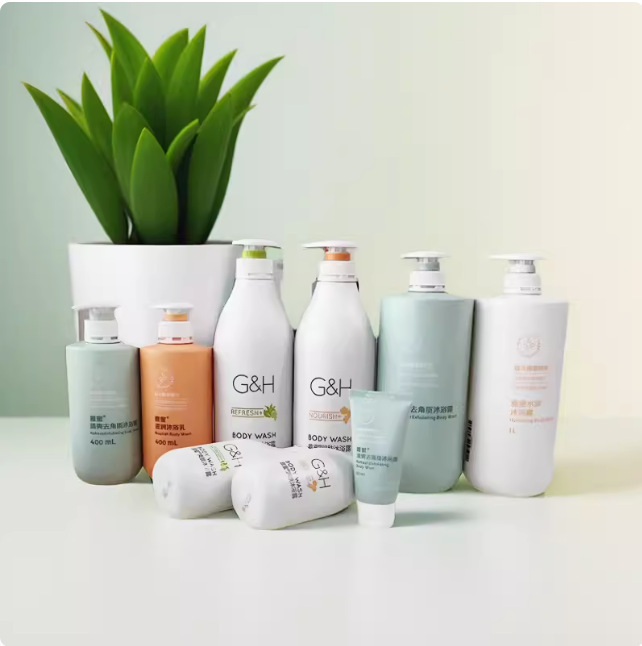 An Exfoliating Shower Gel 250 Yami Moisturizing 750 Moisturizing Shower Gel 400 Moisturizing Long-Lasting Fragrance Shower Gel L