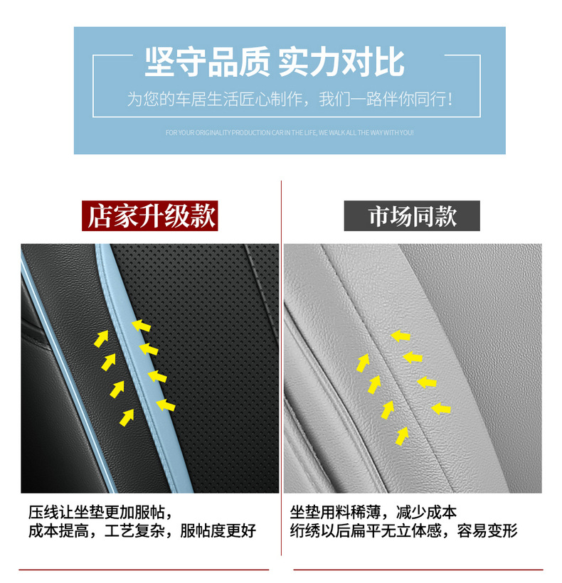 Volkswagen Tuyue Xinrui Special Seat Cover Fully Surrounded Breathable Cushion Tuyue Xinrui Special Four-Season Universal Seat Cover
