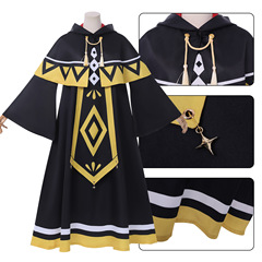 7月新番沈黙魔女の秘密cos服モニカ艾瓦雷特コスプレ衣装二次元動